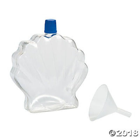 Sea Shell Sand Art Bottles - 12 per package