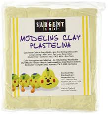 Sargent Art® Modeling Clay - 1 lb. Cream SAR24000