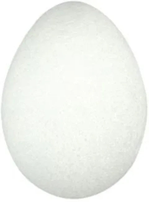 Styrofoam® Egg - 3" White 12/pkg.