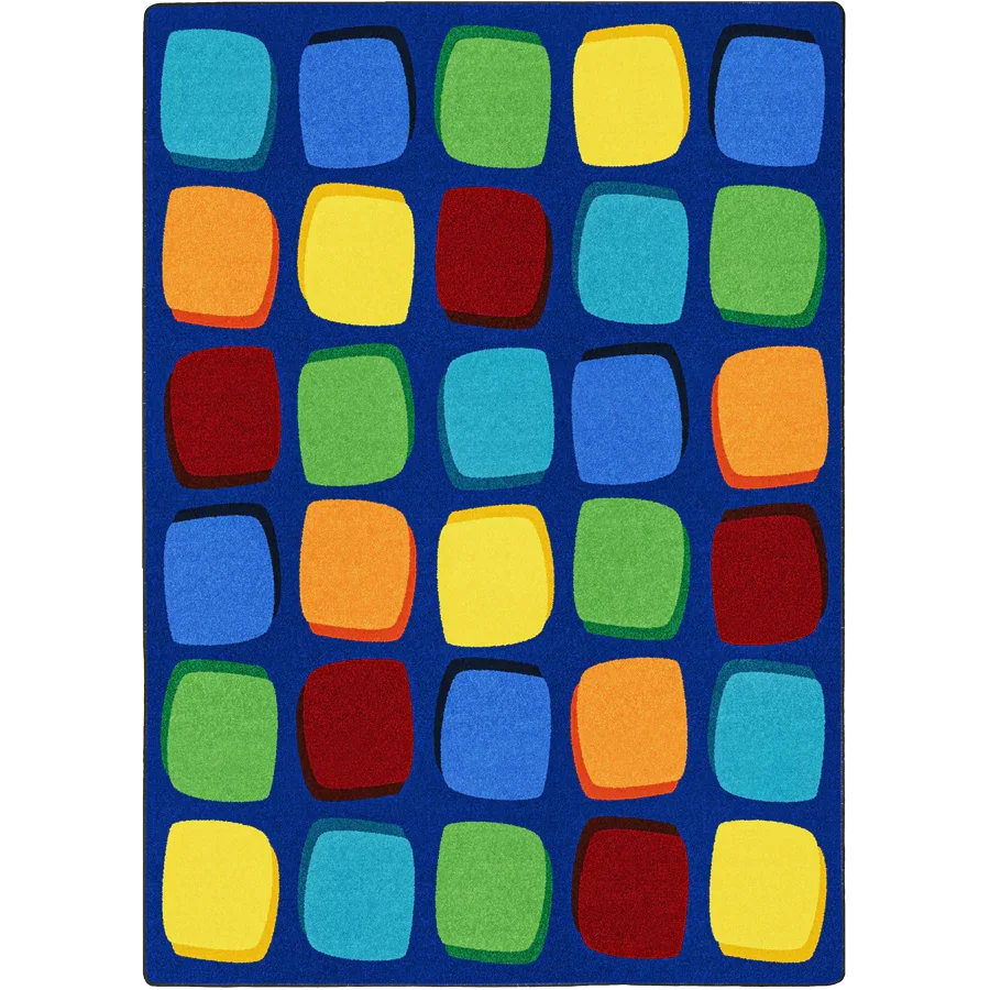 Seat Yourself 7'8" x 10'9" area rug in color Multi
