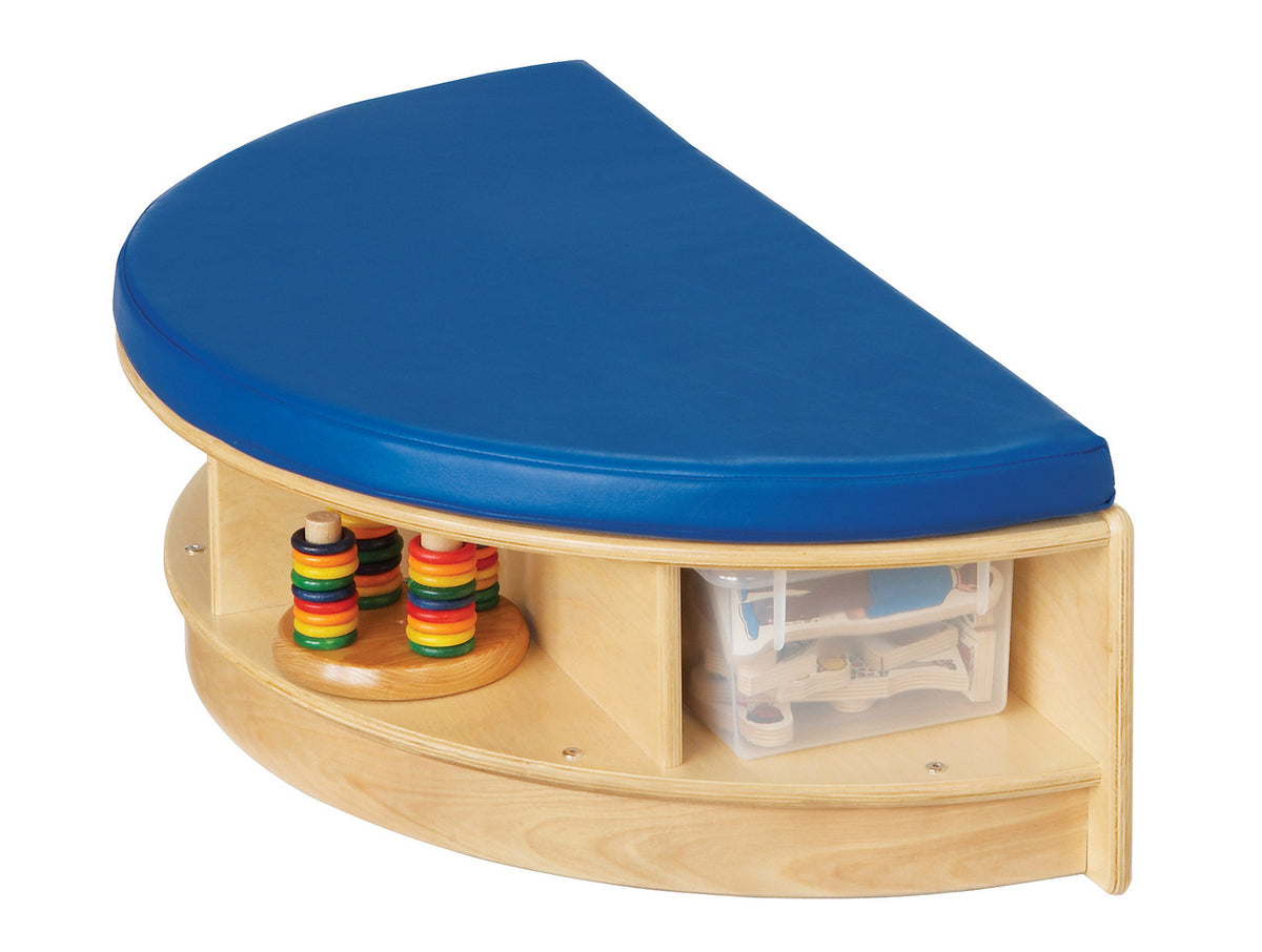 Jonti-Craft® Read-a-Round Semi-Circle, Blue