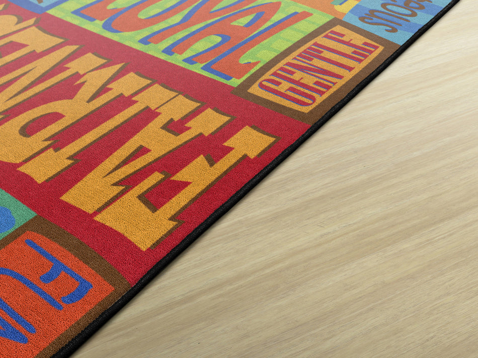 BE A GOOD FRIEND RECTANGLE CARPETS 7'6 x 12'