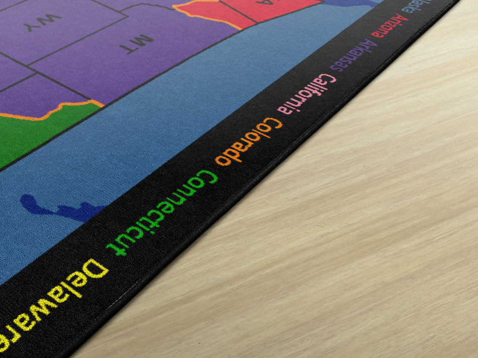 TIME ZONE RECTANGLE CARPETS 7' 6" x 12'