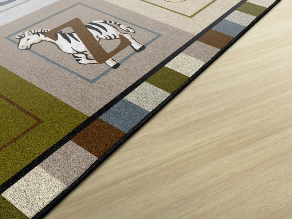 ABC BLOCKS (TRANQUILITY) RECTANGLE CARPETS 10'6 x 13'2