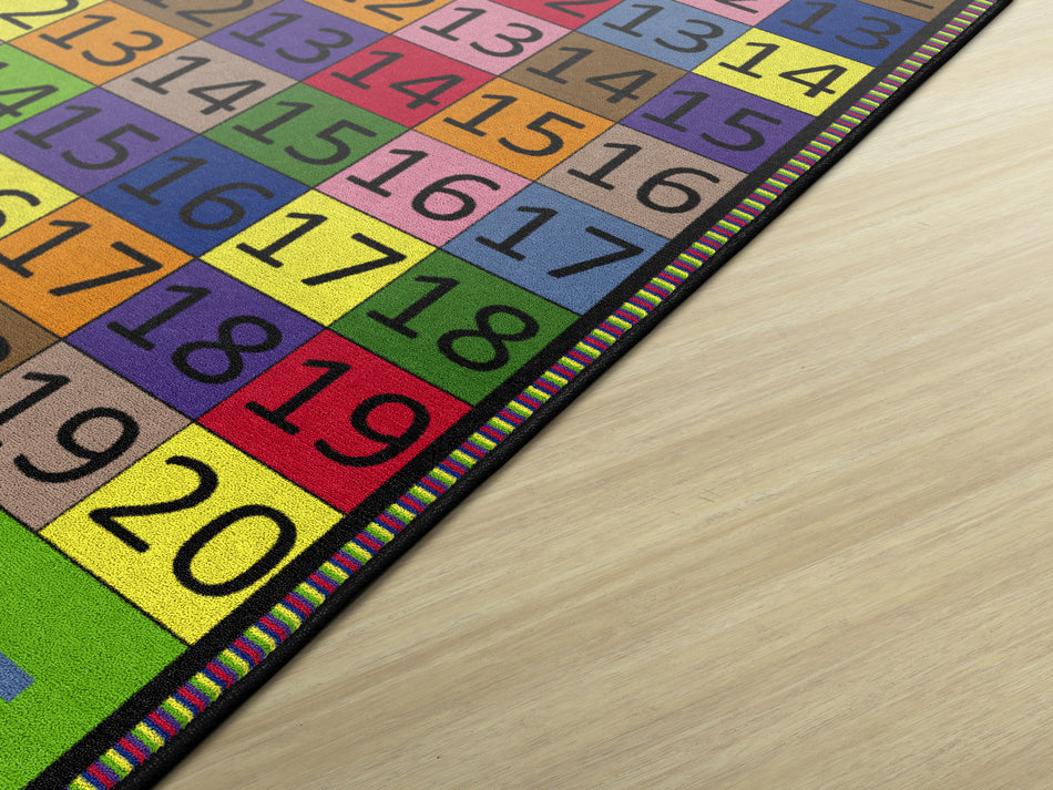 ADDITION AND SUBTRACTION SQUARE CARPETS 6' x 6'