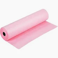 Rainbow Colored Kraft Rolls Paper 36" X 1,000 Feet (Light weight) Pink