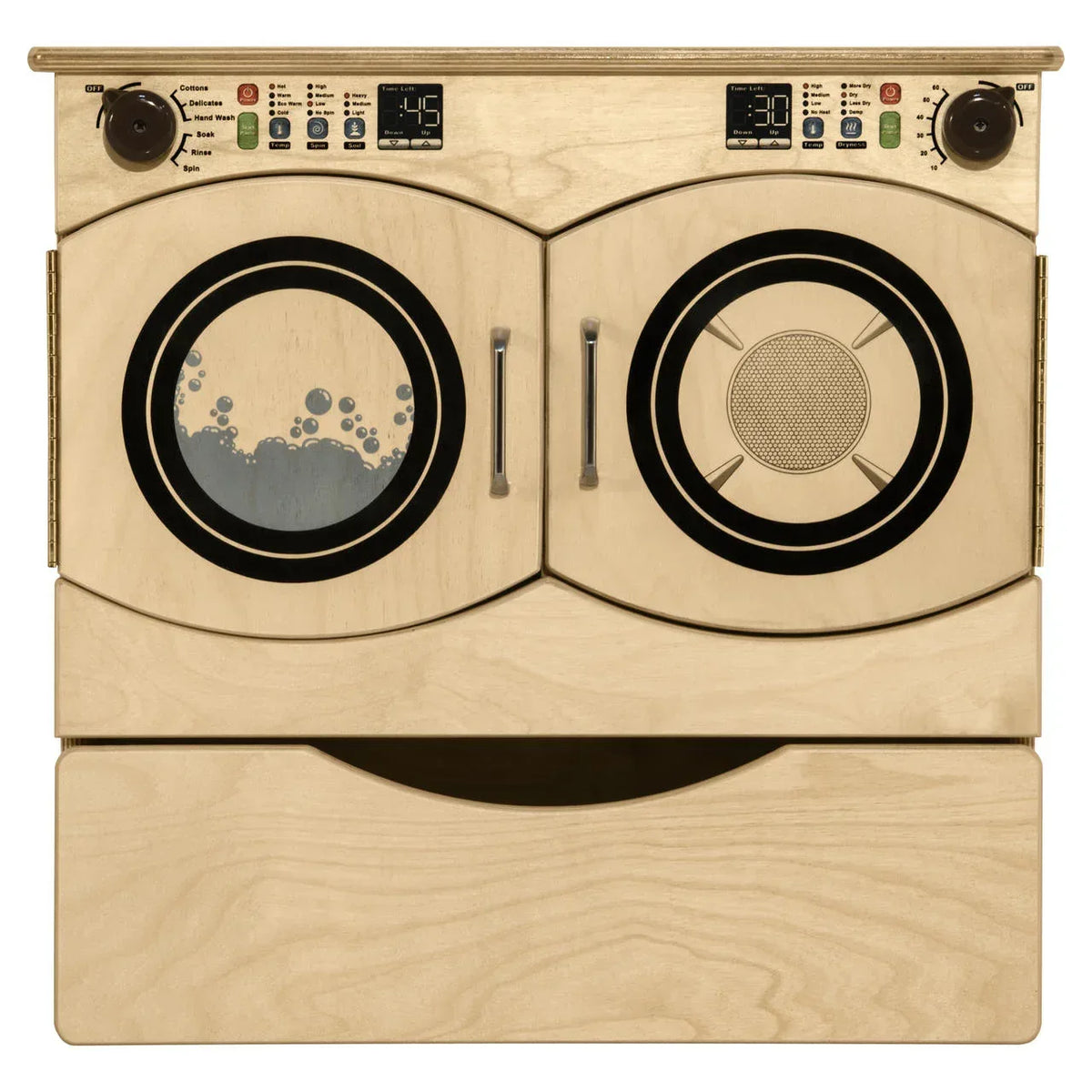 Side By Side Deluxe Washer Dryer Combo