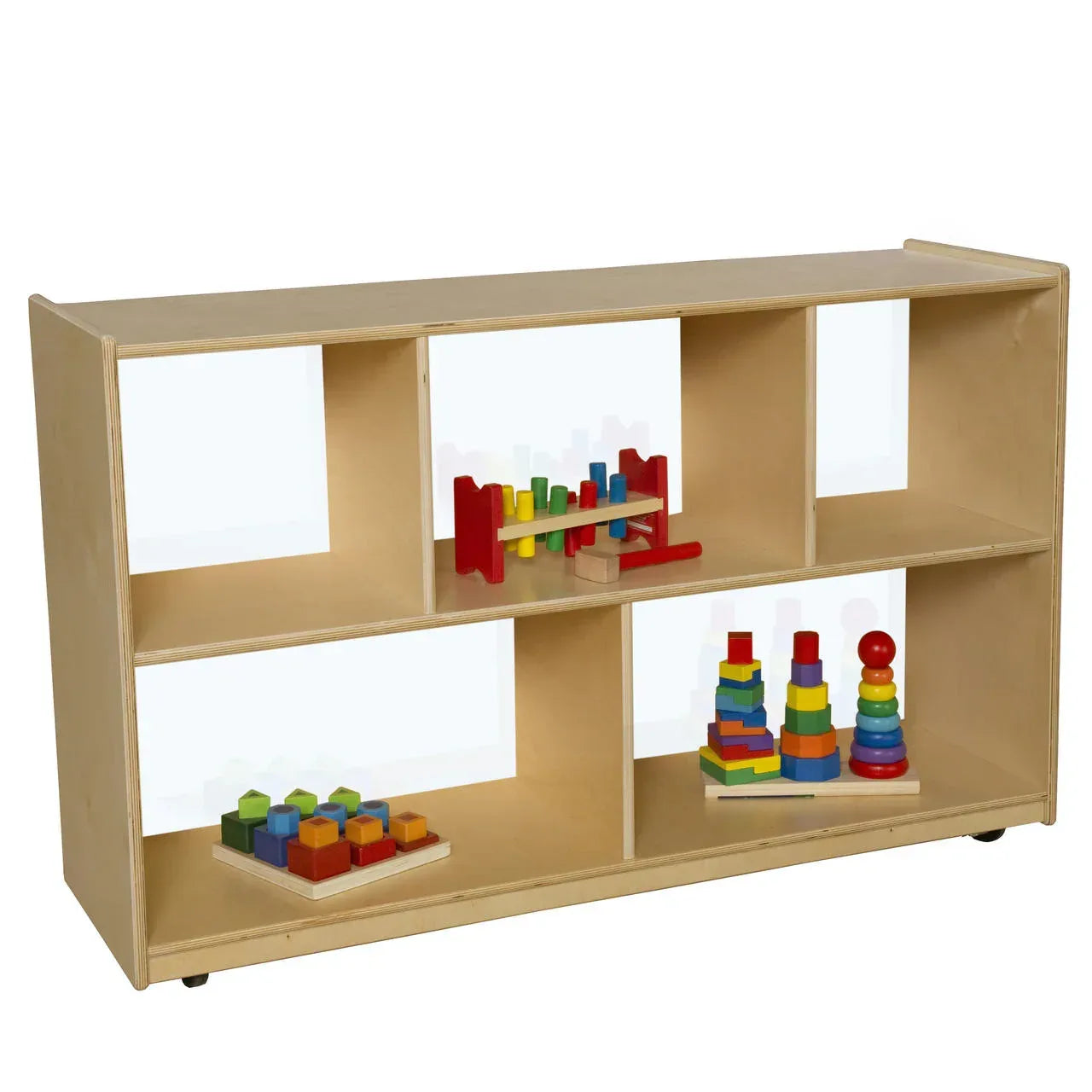 Single Storage, 30"H with Acrylic Back