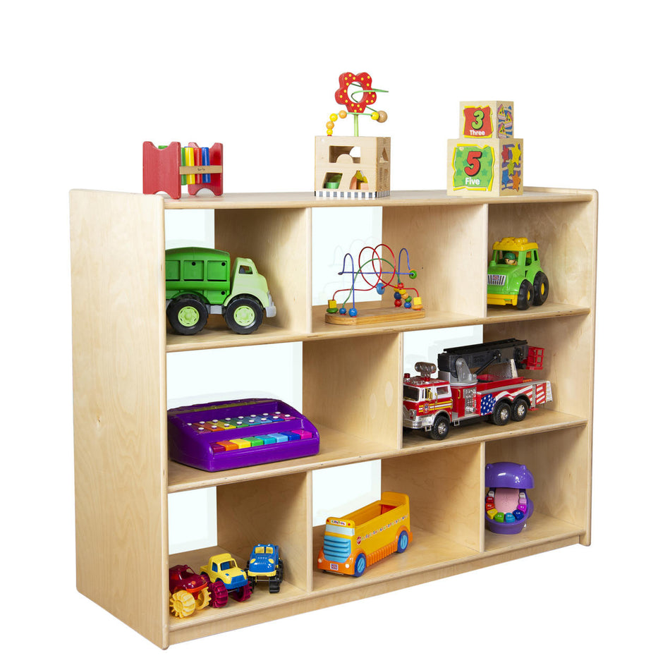 Single Storage, 38"H with Acrylic Back