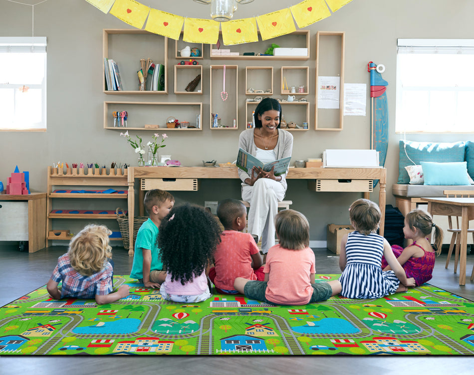 TRAIN RIDE RECTANGLE CARPETS 76X12