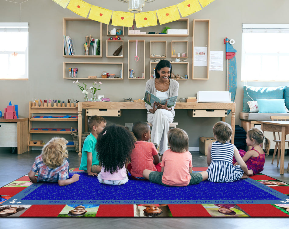 WE ARE THE FUTURE RECTANGLE CARPETS 7'6X12