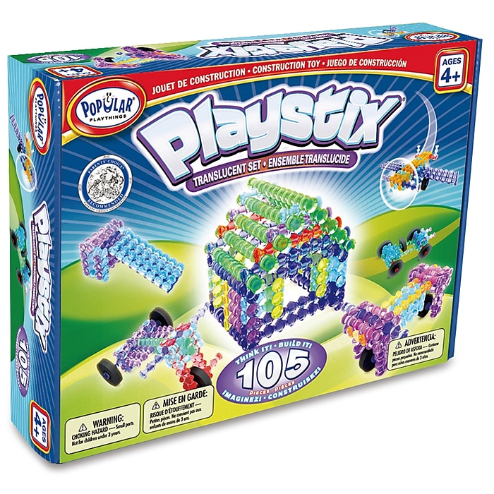 Playstix® Translucent Set  105-Piece (PPY90015)