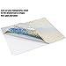 Hygloss Products Holographic Card Stock-8.5"x11" 10pt, Sparkle-BLUE, 25 Sheet Pack