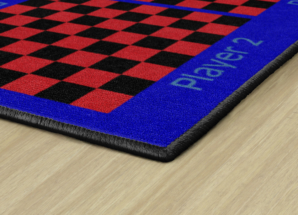CHECKERS RECTANGLE CARPETS 2' X 3'