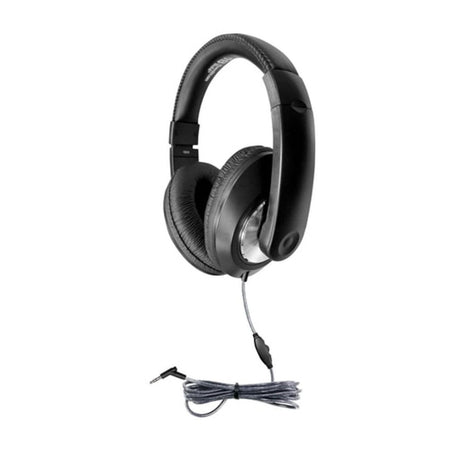 HamiltonBuhl® Smart-Trek™ Headphone, NO MICROPHONE - BLACK
