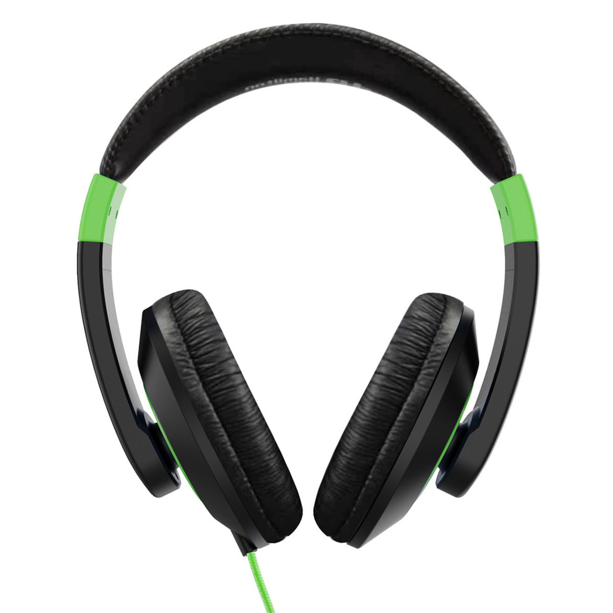 HamiltonBuhl® Smart-Trek™ Headphone, NO MICROPHONE - GREEN Accents