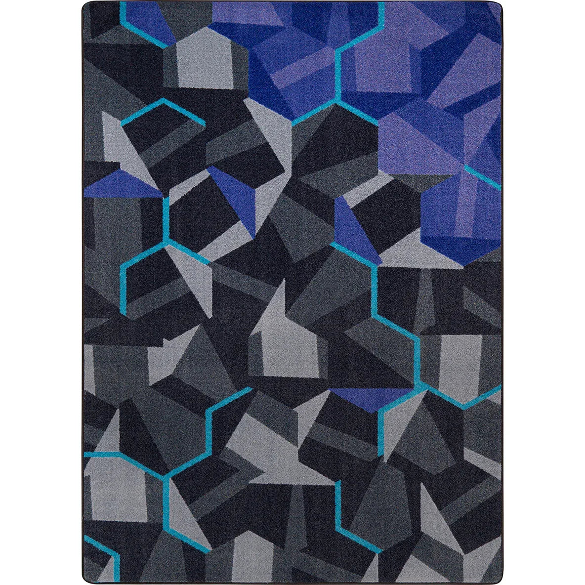 Stealth 3'10" x 5'4" area rug in color Violet