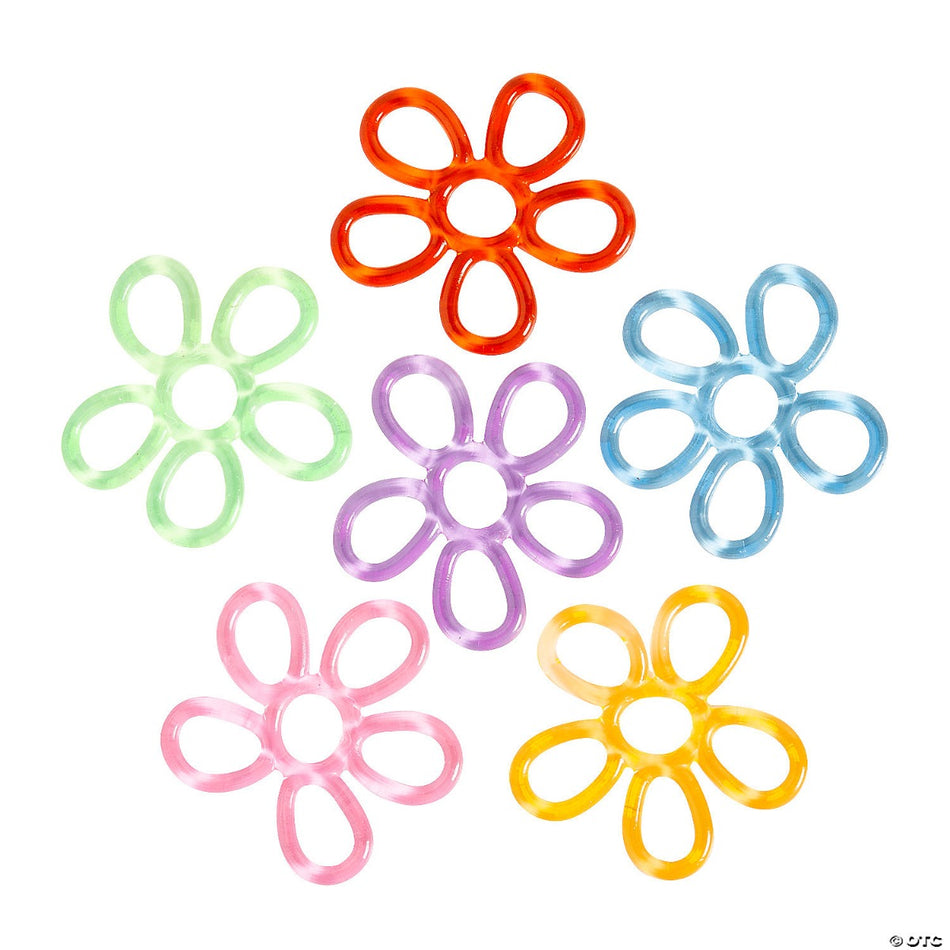 Stretchy Fidget Flowers - 12/Pkg.