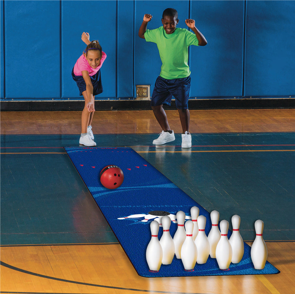 20' STRIKES N' SPARES BOWLING SKILLS  RECTANGLE CARPETS 20'X40"