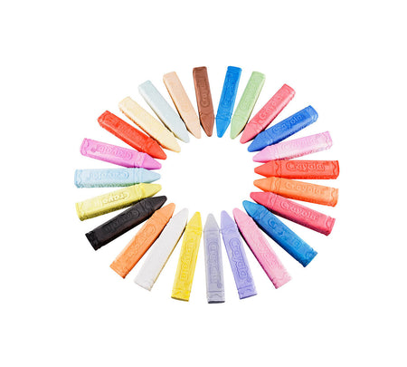 Crayola® Washable Sidewalk Chalk, 24 Colored Chalk Sticks, (BIN51-2024)