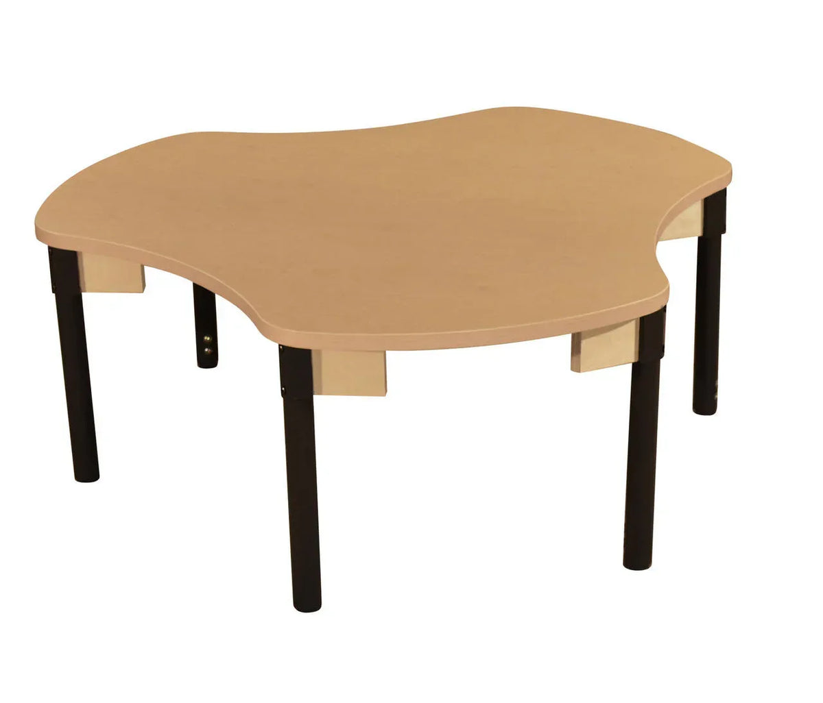 Synergy Union 44" x 48" High Pressure Laminate Group Table with Hardwood Legs- 14"