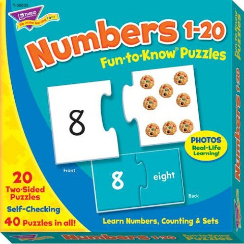 Fun-to-Know Puzzles, Numbers, T-36003