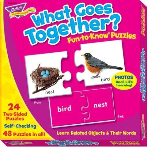 Fun-to-Know Puzzles, What Goes Together, T-36005