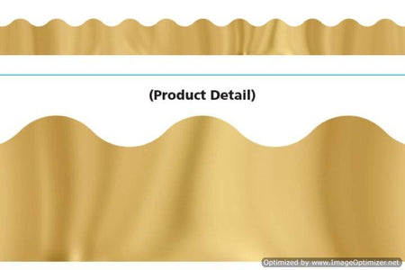 Trend Enterprises Metallic Gold Terrific Trimmers (T-91252)