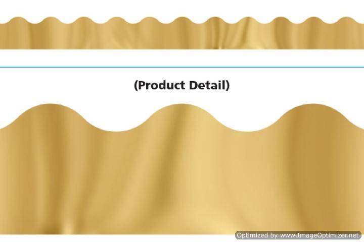 Trend Enterprises Metallic Gold Terrific Trimmers (T-91252)