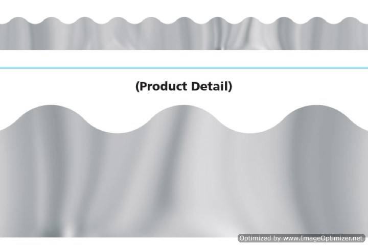 Trend Enterprises Metallic Silver Terrific Trimmers (T-91253)