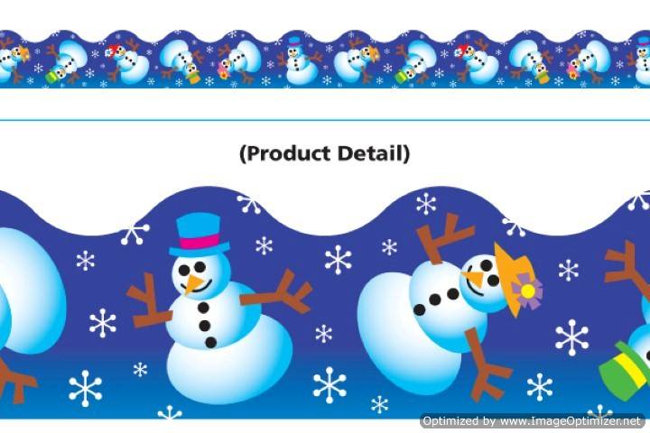 Trend Enterprises Shiny Winter Fun Terrific Trimmers (T-91406)