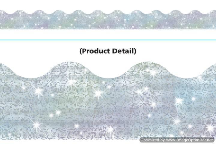 Trend Enterprises Silver Sparkle Terrific Trimmers (T-91408)