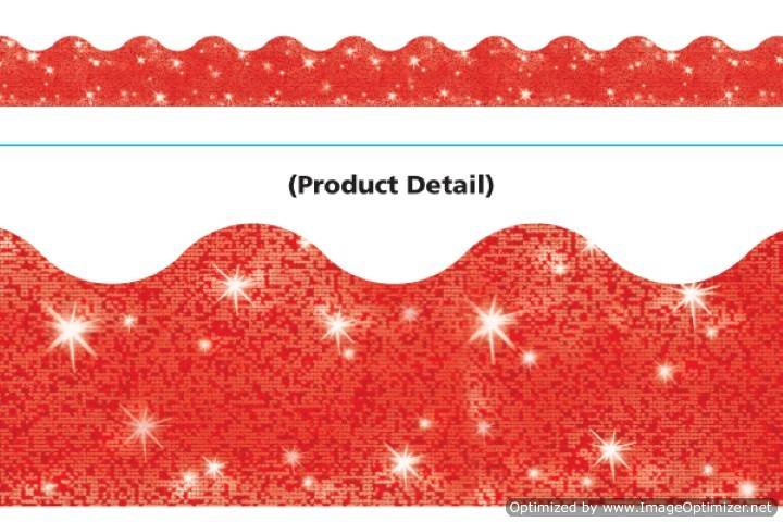 Trend Enterprises Red Sparkle Terrific Trimmers (T-91410)