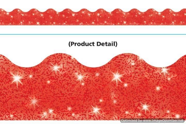 Trend Enterprises Red Sparkle Terrific Trimmers (T-91410)