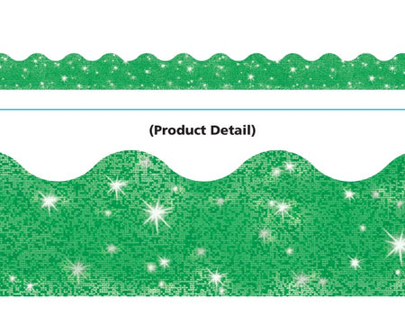 Trend Enterprises Green Sparkle Terrific Trimmers (T-91411)