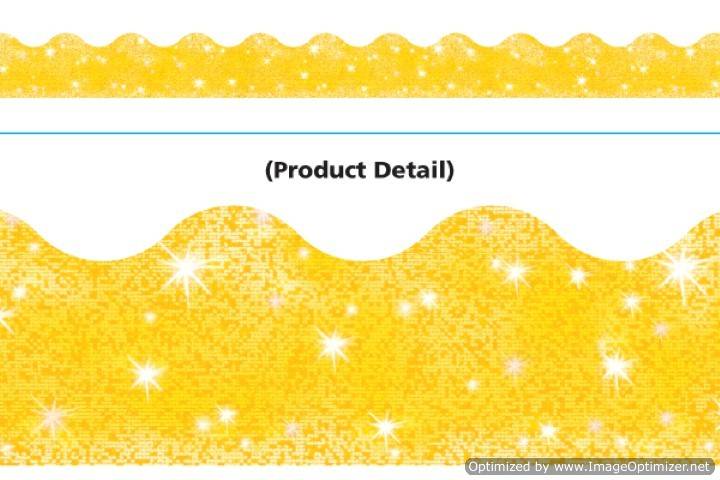 Trend Enterprises Yellow Sparkle Terrific Trimmers (T-91412)