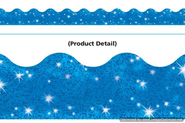 Trend Enterprises Blue Sparkle Terrific Trimmers (T-91413)