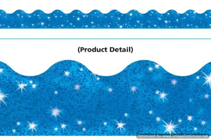 Trend Enterprises Blue Sparkle Terrific Trimmers (T-91413)