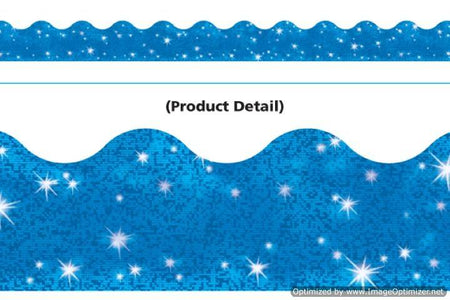 Trend Enterprises Blue Sparkle Terrific Trimmers (T-91413)