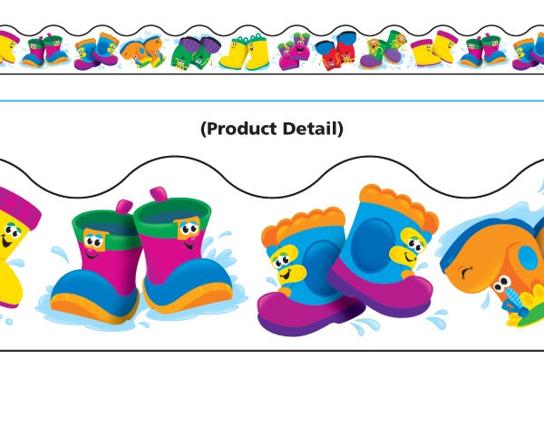 Trend Enterprises Rainy Day Boots Terrific Trimmers (T-92045)