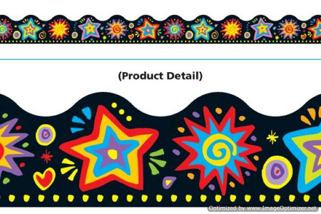 Trend Enterprises Neon Bursts Terrific Trimmers (T-92152)