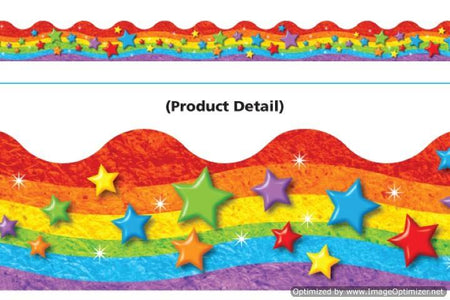 Trend Enterprises Rainbow & Stars Terrific Trimmers (T-92332)