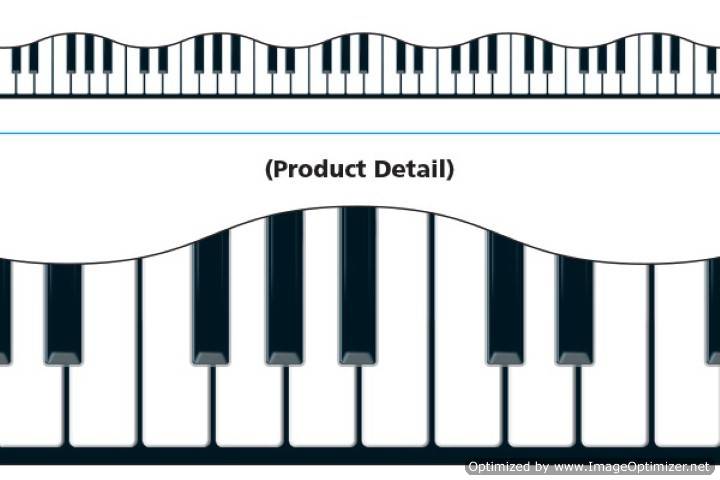 Trend Enterprises Musical Keyboard Terrific Trimmers (T-92348)