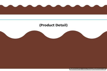 Trend Enterprises Chocolate (Brown) Terrific Trimmers (T-92351)