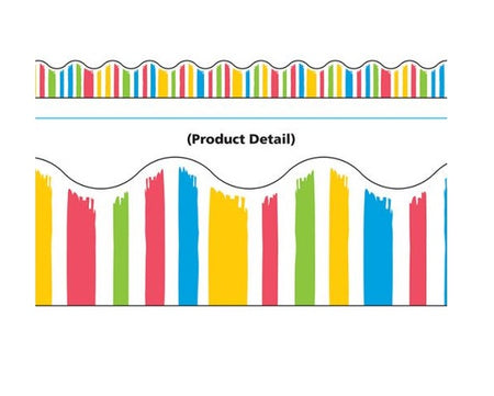 Trend Enterprises Bold Strokes Stripes Terrific Trimmers (T-92646)