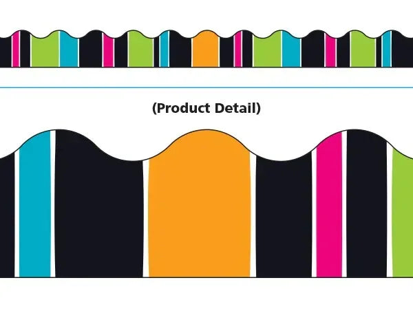 Trend Enterprises Stripe-tacular Groovy Terrific Trimmers (T-92830)