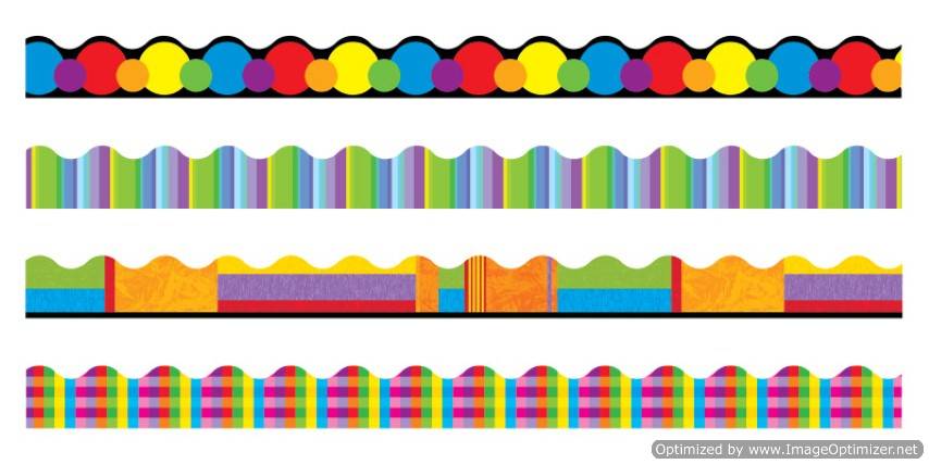 Trend Enterprises Color Collage Terrific Trimmers Variety Pack (T-92908)