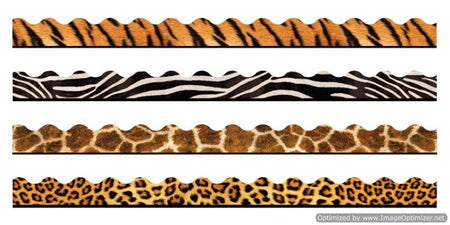 Trend Enterprises Animal Prints Terrific Trimmers Variety Pack (T-92917)