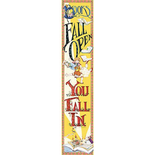 Books Fall Open Banner from Mary Engelbreit