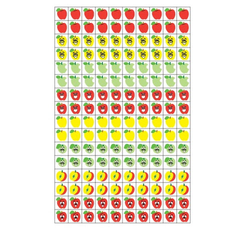 APPLES CHART STICKER, TE-PCSE2